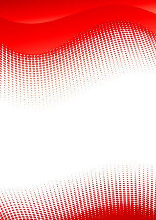 Vector illustration of white and red abstract backgroundのイラスト素材