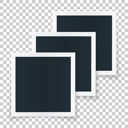 Square photo place conceptのイラスト素材