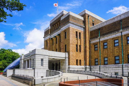 National Science Museum Main Building Ueno Parkのeditorial素材