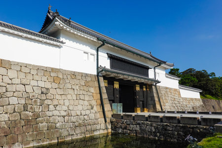 Kyoto Nijo Castle (former Rikyu Nijo Castle) Higashi-Otemon (main gate)のeditorial素材