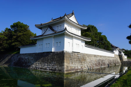 Nijo Castle, Kyoto (former Imperial Palace Nijo Castle) Tonansumi Passのeditorial素材