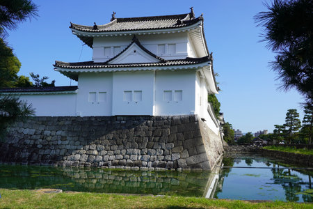 Nijo Castle, Kyoto (former Imperial Palace Nijo Castle) Tonansumi Passのeditorial素材