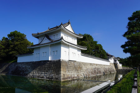 Nijo Castle, Kyoto (former Imperial Palace Nijo Castle) Tonansumi Passのeditorial素材
