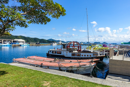 Senzaki Port in the Sea of Japanのeditorial素材