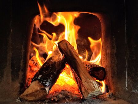 Kamado flameの写真素材