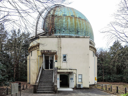 NAOJ, dome for storing refractive telescopesのeditorial素材