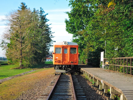 Preservation vehicle of Happiness Station (former JNR Hiroo Line) (Kiha 22 type railcars and motor cars)のeditorial素材
