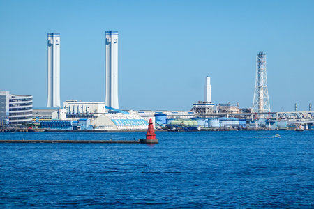 Yokohama  Pier to Yamashita Parkのeditorial素材
