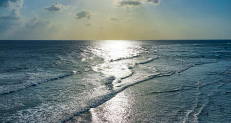 The sea of Cape Kiya Takesaki, the southernmost part of okinawa's main islandの写真素材