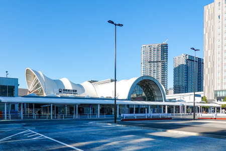 Kokusai-tenjijo stationのeditorial素材