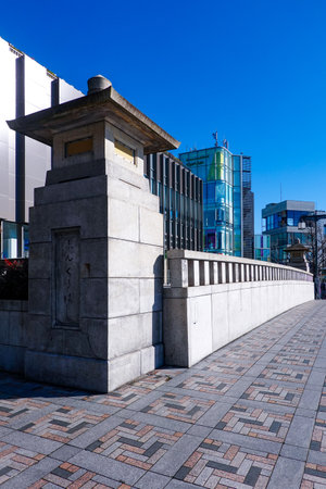 Jingubashi in front of Harajuku Station (Jingumae, Shibuya-ku, Tokyo)のeditorial素材