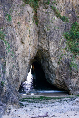 Sasakawa Nagare Torigoeyama Beach (Murakami City, Niigata Prefecture)の写真素材