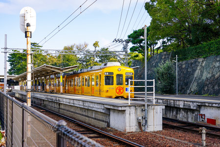 Takamatsu Kotohira Electric Railway Shiawsense Sankappira-san (Takamatsu City, Kagawa Prefecture)...