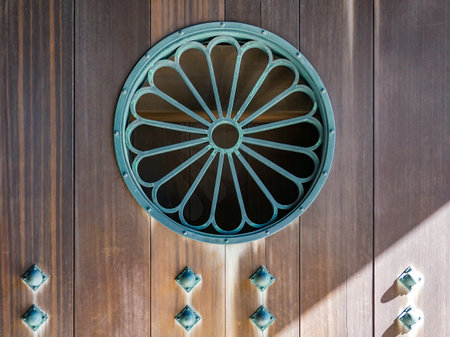 Yasukuni Shrine in autumn clear weather (Chiyoda-ku, Tokyo)のeditorial素材