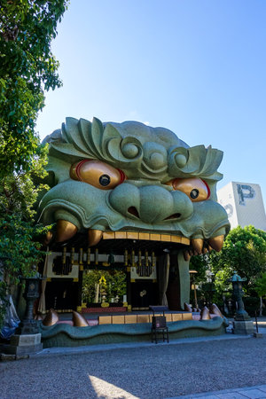 Powerful Shishiden Namba Yasakasha (Naniwa-ku, Osaka)のeditorial素材