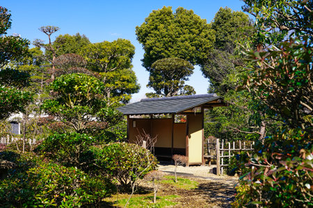 Japanese Garden Saishotei Aviation Memorial Park (Tokorozawa City, Saitama Prefecture)のeditorial素材