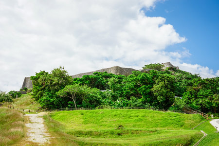 World Heritage Site of Okinawa, Katsuren Castle Ruins (Gusuku and related heritage sites in the Ryukyu Kingdom)のeditorial素材