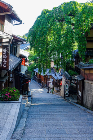 Sannenzaka/Sanneizaka Kiyomizu-dera Approach (Kyoto City, Kyoto Prefecture)のeditorial素材