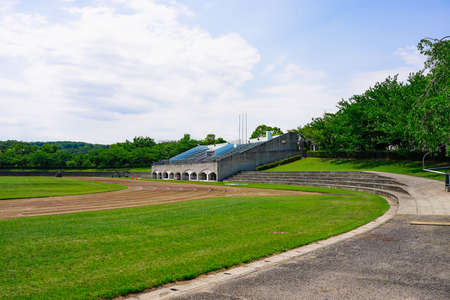 Fine Inagi Central Park General Ground (Inagi City, Tokyo)の写真素材