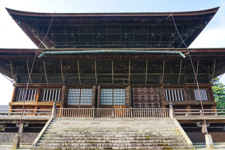 Zenkoji Temple Main Hall designated as a National Treasure (Nagano City, Nagano Prefecture)のeditorial素材