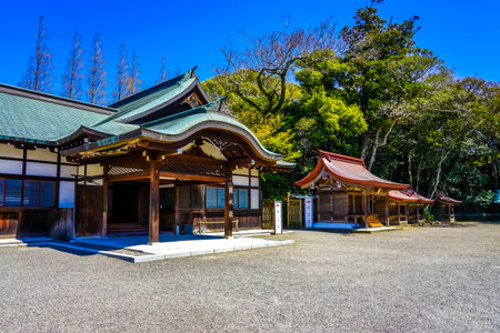 Munakata Taisha Hetsunomiya (Munakata City, Fukuoka)のeditorial素材