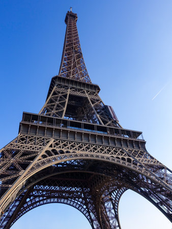 Eiffel Tower from the Jena Bridge over the Seine (Paris, France)