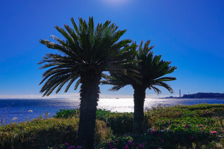 Tokyo Bay Uraga Waterworks (Yokosuka City, Kanagawa Prefecture)の写真素材
