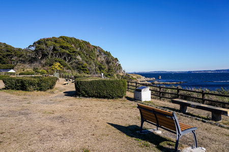 Tokyo Bay Uraga Waterworks (Yokosuka City, Kanagawa Prefecture)の写真素材