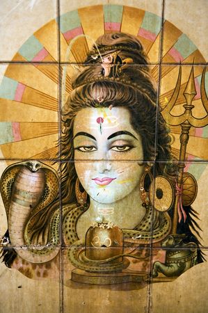 Hindu is a major religious in Nepalの写真素材