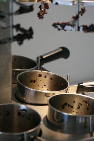 How to process olive oil in a laboratoryの写真素材