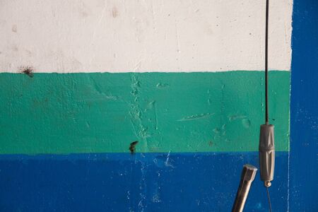 workshop wall textureの写真素材