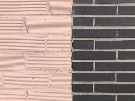 pink and black brick texture