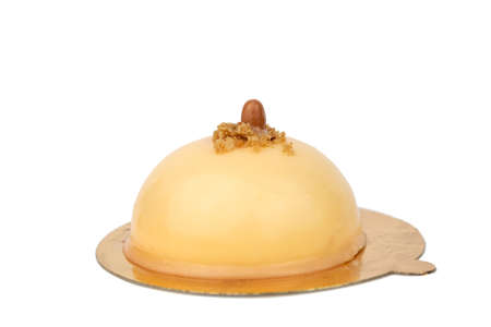 Sweet cake in the shape of breast (nipple)の写真素材