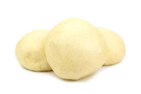 steamed dumplings - polish name Pampuchyの写真素材