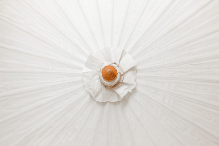 top view of umbrella for backgroundの写真素材