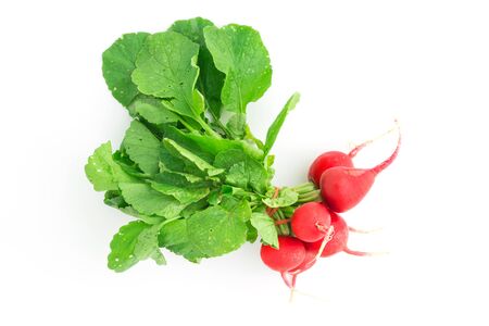 fresh beetroot on white backgroundの写真素材