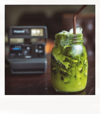 Ice green teaの素材