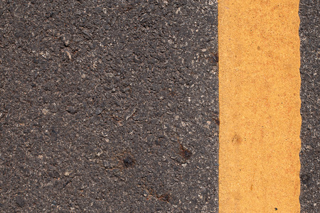 yellow line on the road texture