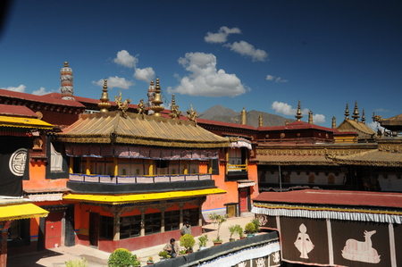 Tibet's Jokhang Templeのeditorial素材
