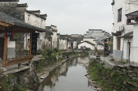 Yi lu villageのeditorial素材