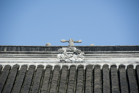 Suzhou ancient house roof
