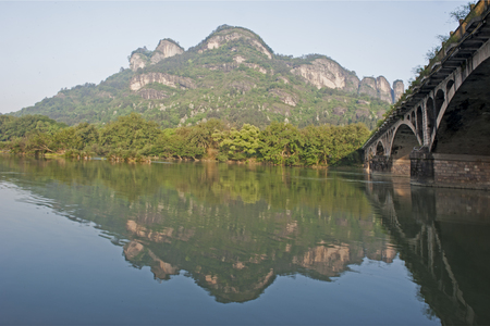 Wuyi Shan da Wang Fengの写真素材