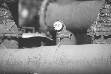 Abandoned iron making plantのeditorial素材