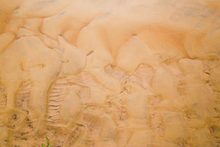 Yellow river imprintの写真素材