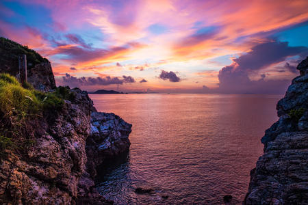 The most beautiful sunriseの写真素材