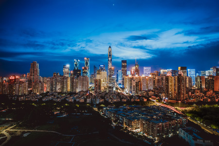 City night sceneのeditorial素材