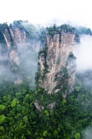 Natural Scenery of Zhangjiajie の写真素材