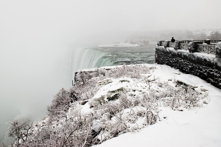 Niagara Falls Niagara Falls is the worlds largest falls, one of the most marvelous wonders in North America の写真素材
