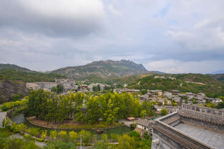 A corner of Gubei Water Townの写真素材