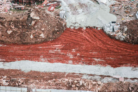 construction siteの写真素材